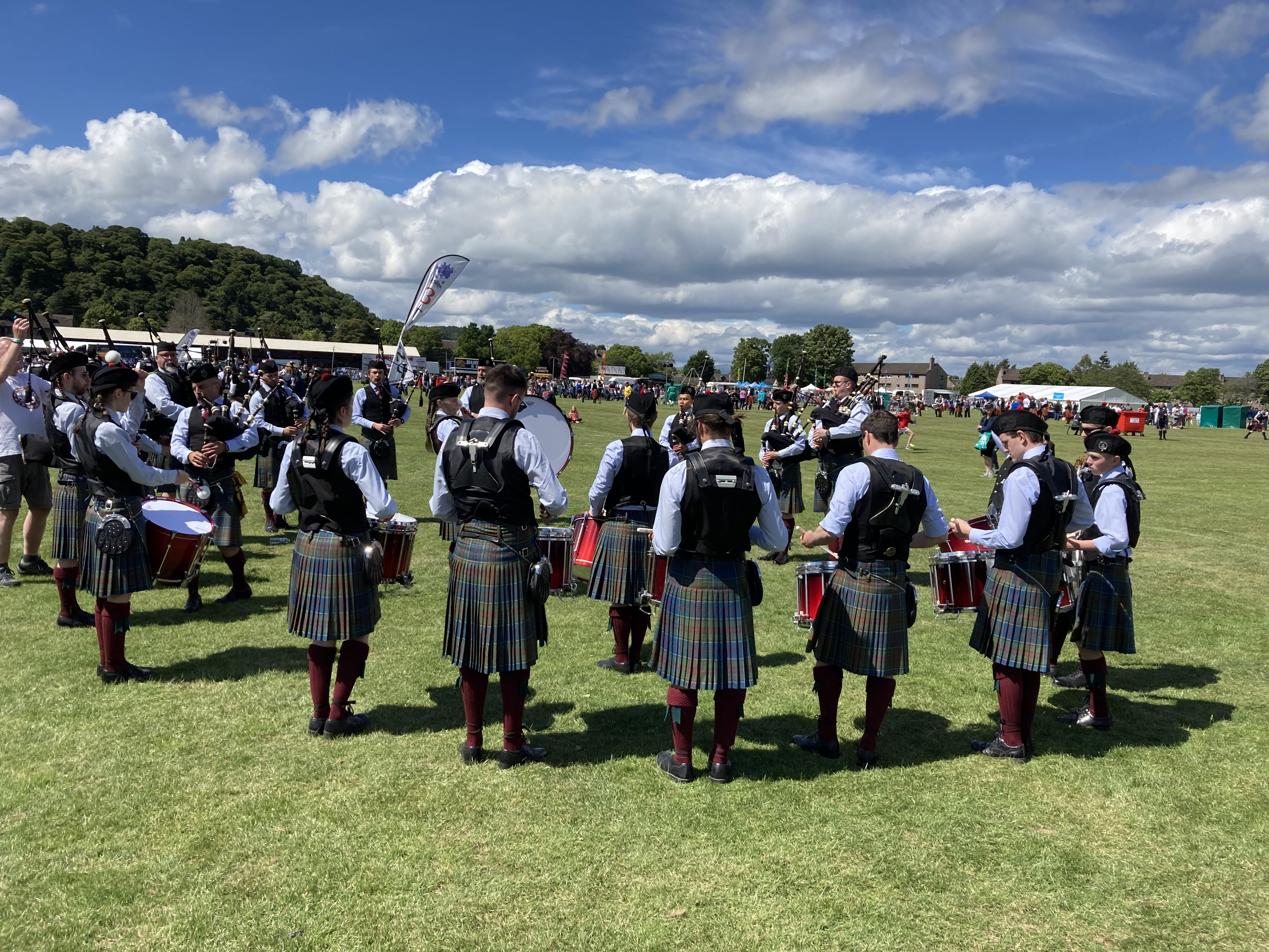 Stockbridge Pipe Band - Aberdeen - June 2022